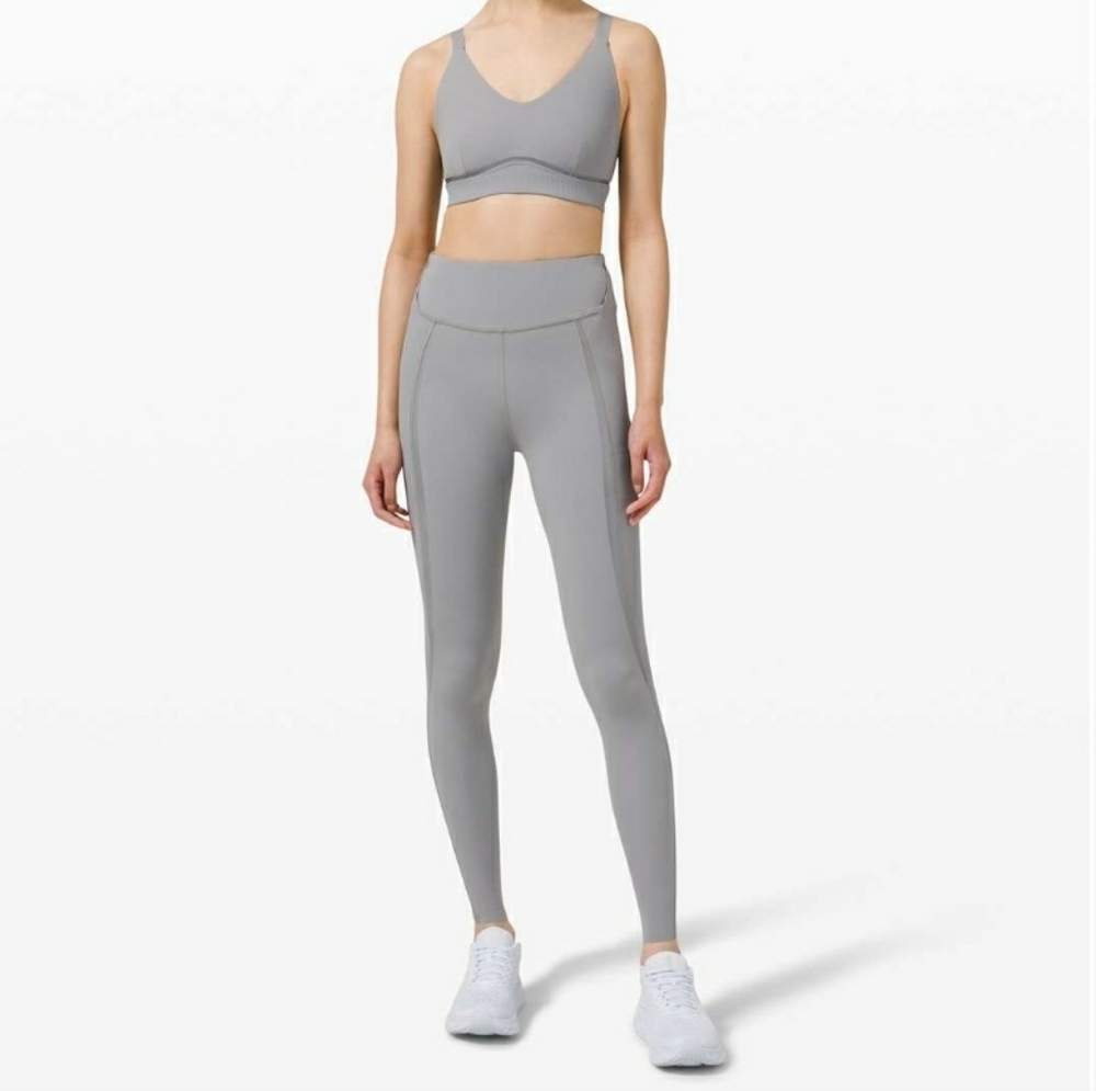 Lululemon Gloss Trim Run Leggings